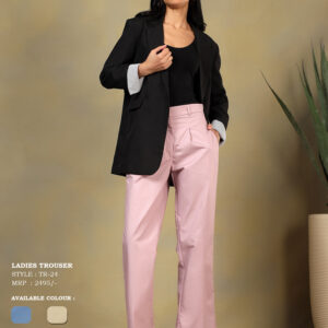 Women's High-Rise Pleated Wide Leg Tailored Trousers