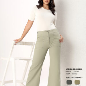Women's High-Rise Wide Leg Utility Trousers