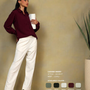 Women's Solid Relaxed Fit Shirt